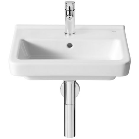Lavabo de porcelana mural DAMA - ROCA Medidas: 450x320 mm