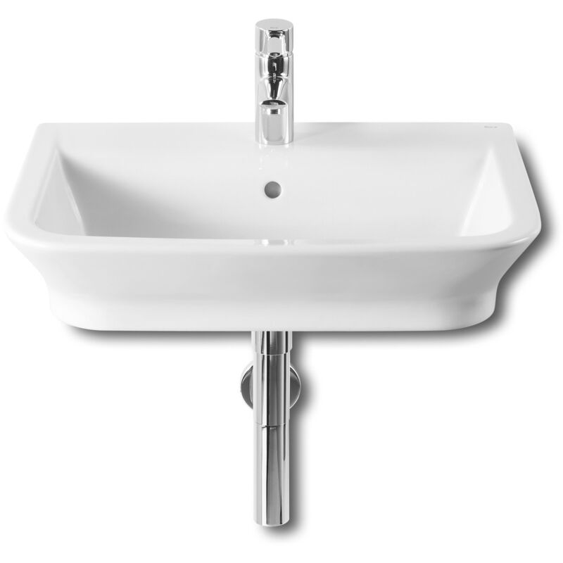 

Lavabo de porcelana mural THE GAP Medidas: 600x470mm - Roca