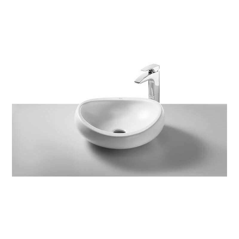 

Roca - Lavabo de porcelana Urbi sobre encimera 450x450x180mm Blanco