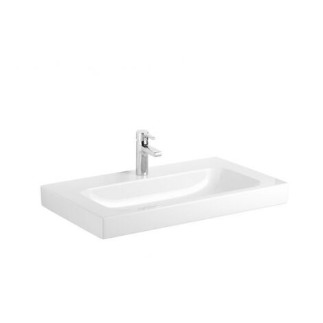 Lavabo design 100 x 48.5 cm. Blanc
