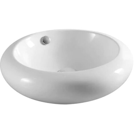 LAVABO DI APPOGGIO Mod LA31 Sanitari Ceramica LINPHA DM 51.5 Lavandino Bianco