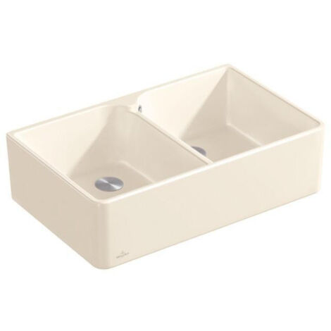Lavabo doble 80 X 795x500mm Stone White CeramicPlus VILLEROY & BOCH