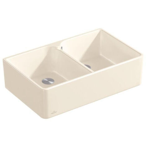 Lavabo double 80X795x500mm Stone White CeramicPlus VILLEROY & BOCH