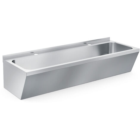 Lavabo Double en Acier Inoxydable L 1200 mm - Combisteel
