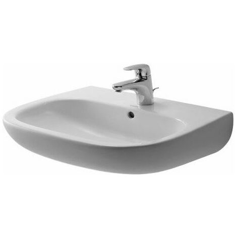 Lavabo D-CODE - Dimensions : 60 x 46 cm - Couleur : BLANC