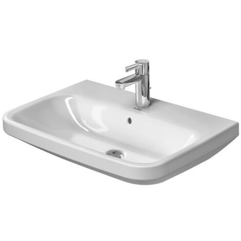 Lavabo Duravit DURASTYLE 650x440mm 1 trou de robinetterie blanc