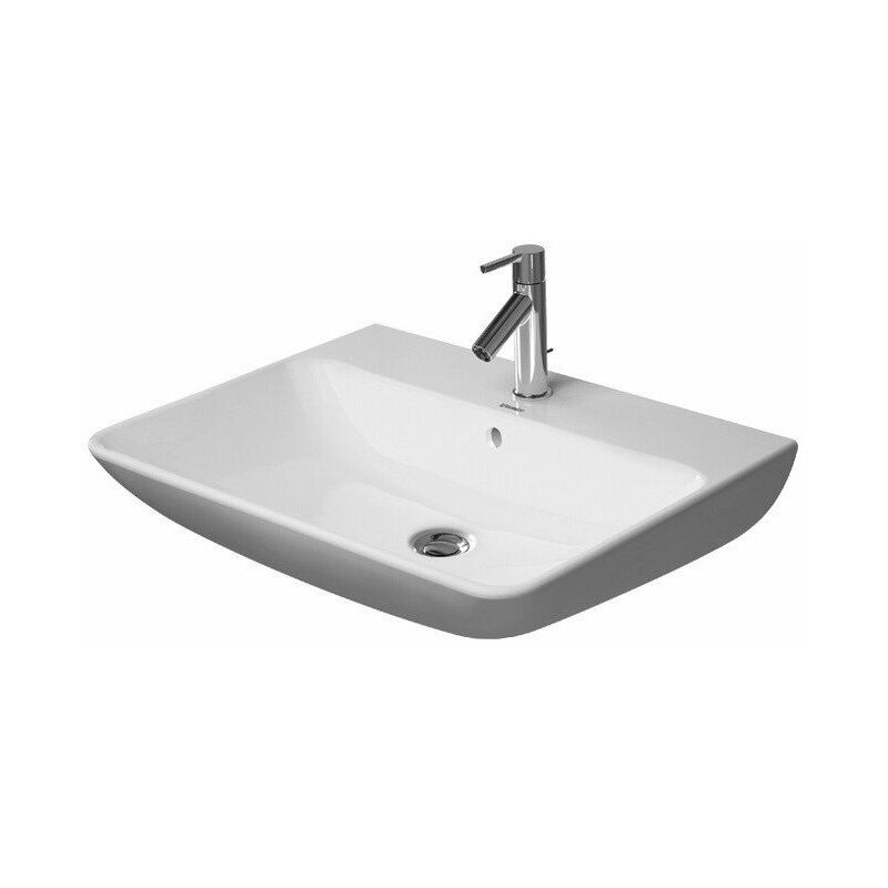 

Lavabo Starck de 650 mm blanco semibrillante con 3 orificios