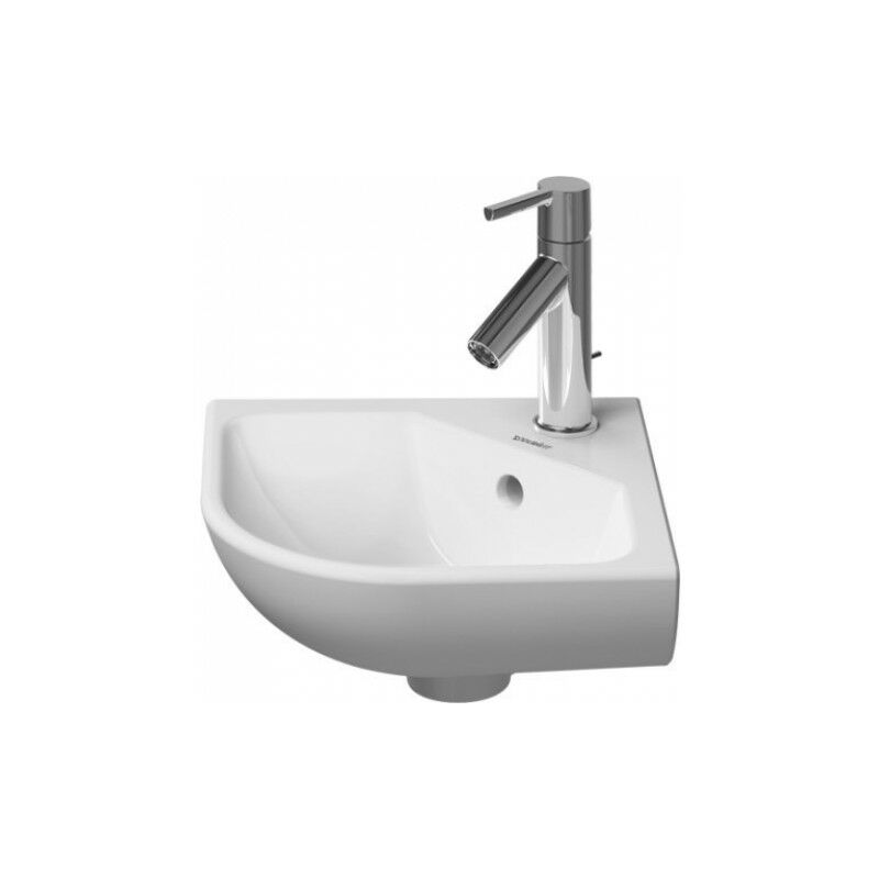 

Lavabo Duravit ME de Starck Wash Lavabo de esquina Lavabo de mano de 430 mm, color: Blanco - 0722430000