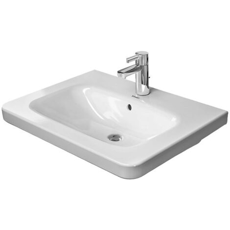 Lavabo Duravit para muebles DuraStyle 80cm con rebosadero, con