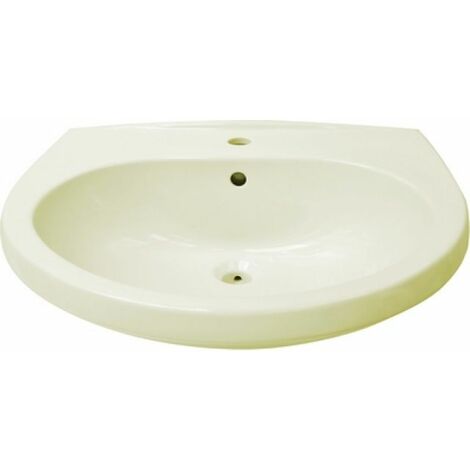 LAVABO ECO CHAMPAGNE Monoforo L. 58 cm
