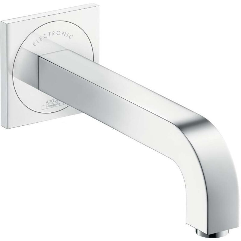 

lavabo empotrado de pared electrónico, caño cromado de 220 mm