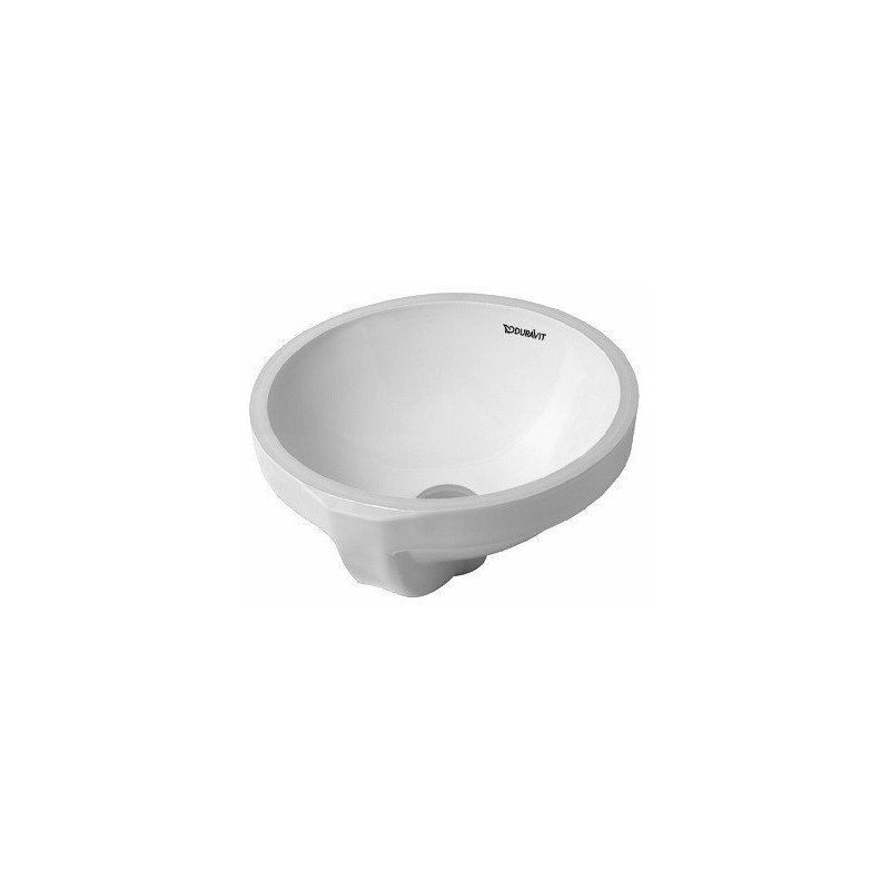 

DURAVIT ARCHITEC lavabo empotrado con rebosadero sin orificio para grifería B d : 325mm sin orificio para grifería blanco