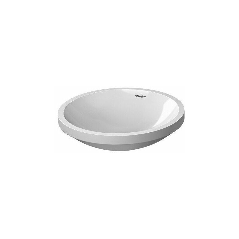 

DURAVIT ARCHITEC lavabo empotrado sin rebosadero sin orificio para grifería B d : 420 sin orificio para grifería blanco