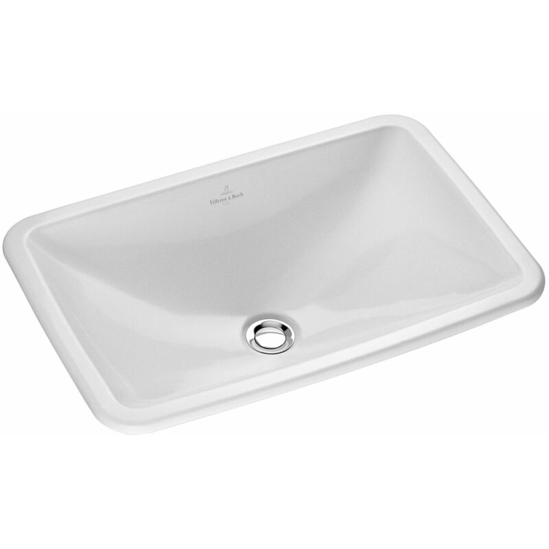 

Lavabo empotrado Villeroy und Boch Loop & Friends 614520 675x450mm, blanco, color: Cerámica Blanca - 614520R1