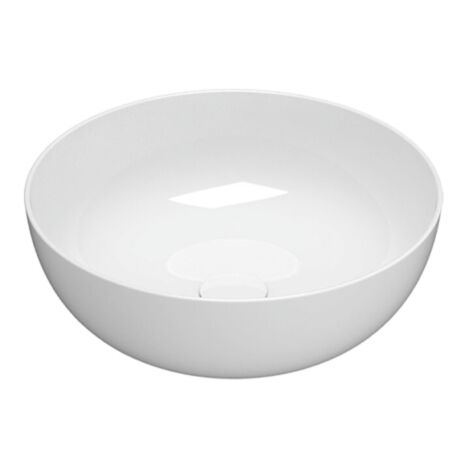 Lavabo en céramique Ø 45 cm Globo T-EDGE Le Ciotole B6T45BI  Blanc - Céramique