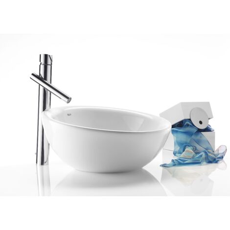 Lavabo en porcelaine avec plan de travail BOL - ROCA