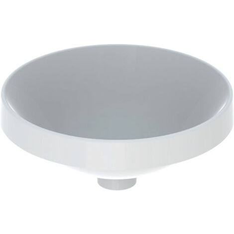 Lavabo encastrado VariForm de Geberit, redondo, 400mm, sin