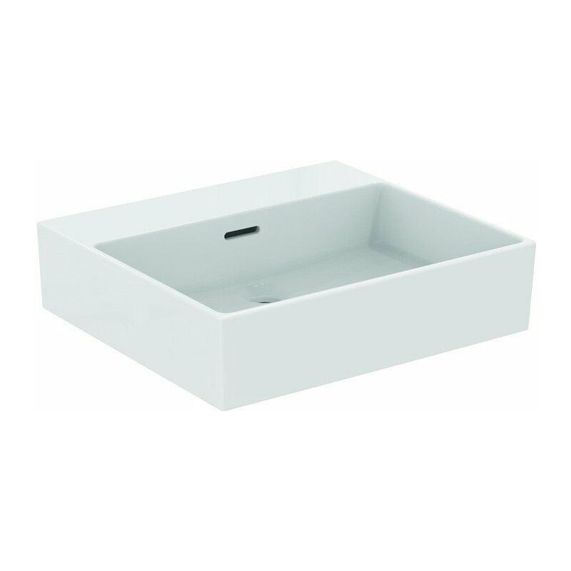 

Lavabo EXTRA 500x450x150mm blanco con Plus sin orificio para grifería, con rebosadero STANDARD - Ideal