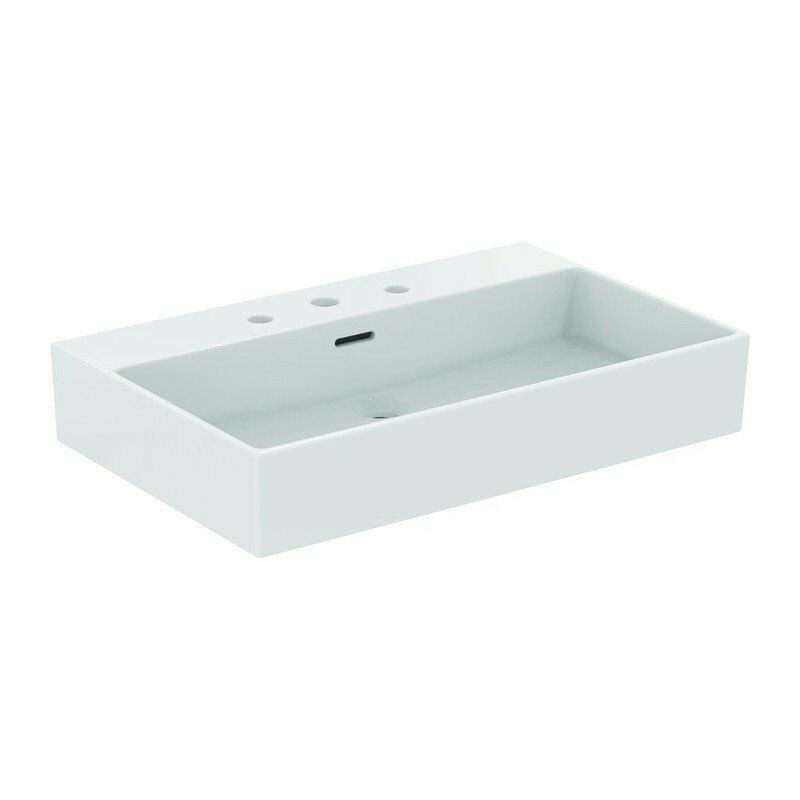 

Lavabo EXTRA 700x450x150mm blanco 3 orificios para grifería, con rebosadero IDEAL STANDARD