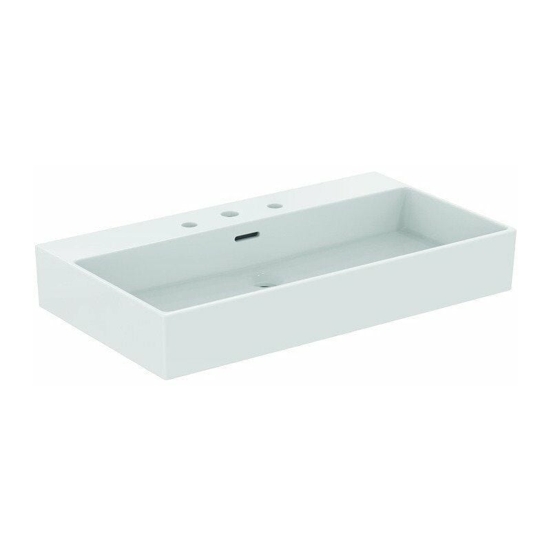 

Lavabo EXTRA 800x450x150mm blanco 3 orificios para grifería, con rebosadero IDEAL STANDARD