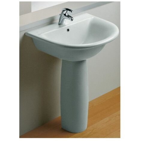 Lavello Ceramica Cucina Ideal Standard.Lavabo Fiorile Da 70 Cm Bianco Ideal Standard T073000