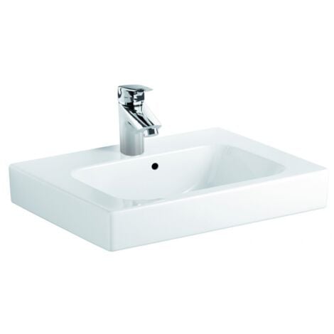 Lavabo FORMAT Design 50 x 40 cm. Blanc