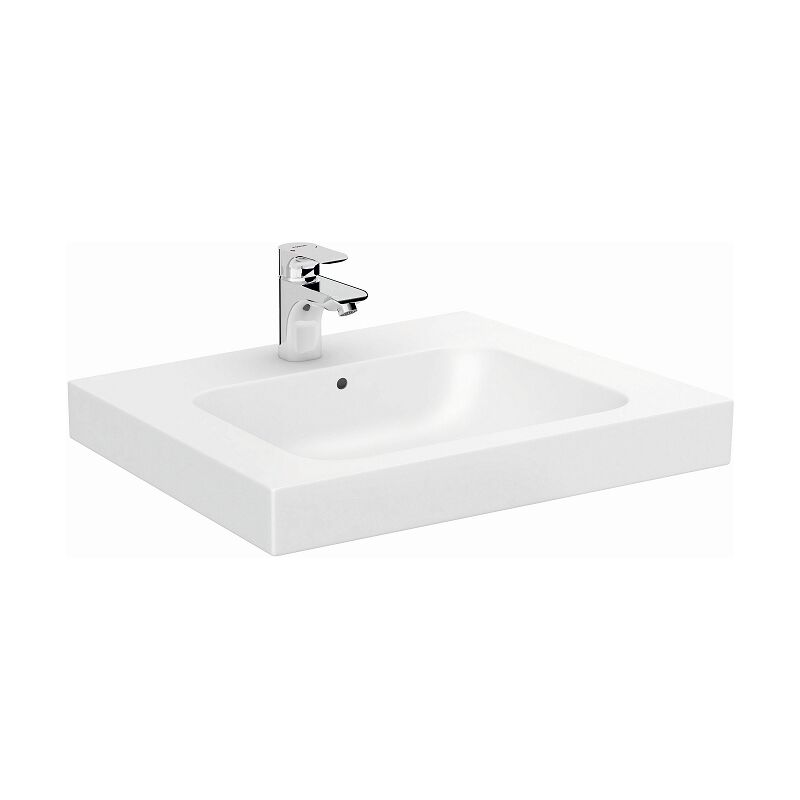 Lavabo format design 60 x 48.5 cm. Blanc