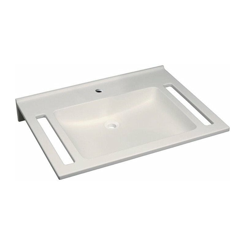 

Lavabo Geberit AGILO 700x550mm blanco con abertura