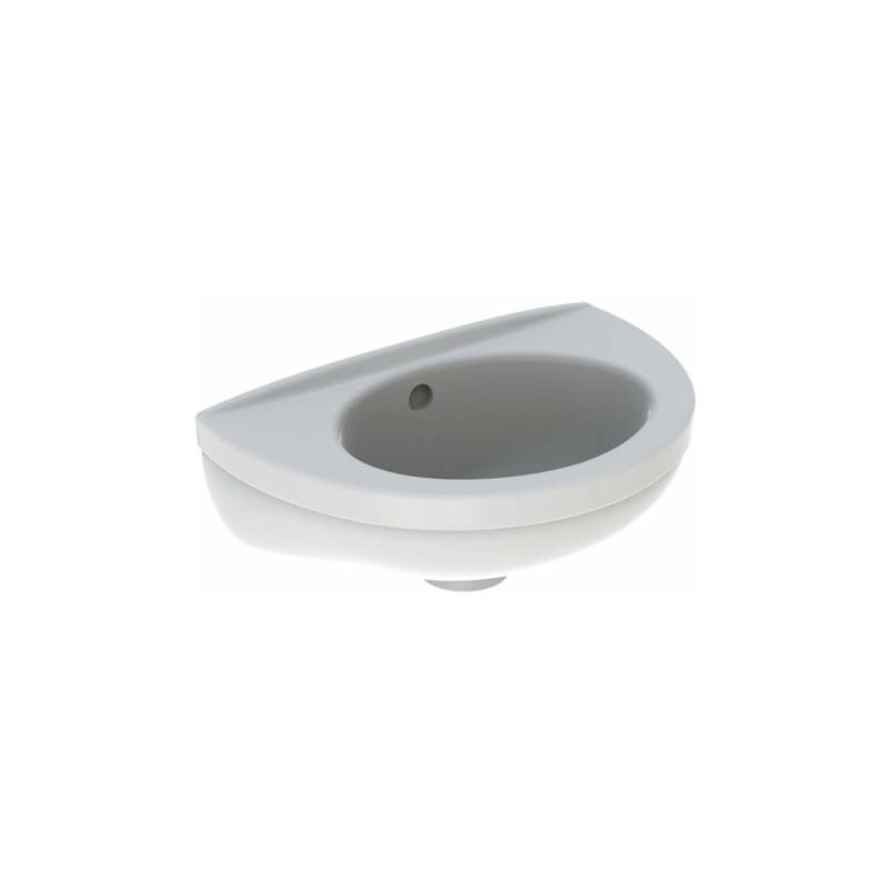 

Keramag - Lavabo Fidelio 37x25cm, sin grifo, color: Blanco, con KeraTect - 274037600