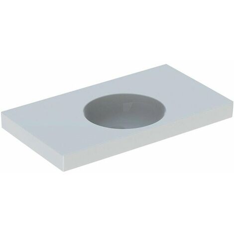 Lavabo Geberit PRECIOSA II 900x500mm senza foro rubinetto senza troppopieno bianco KT