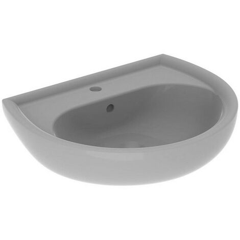 Lavabo Geberit RENOVA 600x490mm avec trou pour robinet avec trop-plein bahamabeige