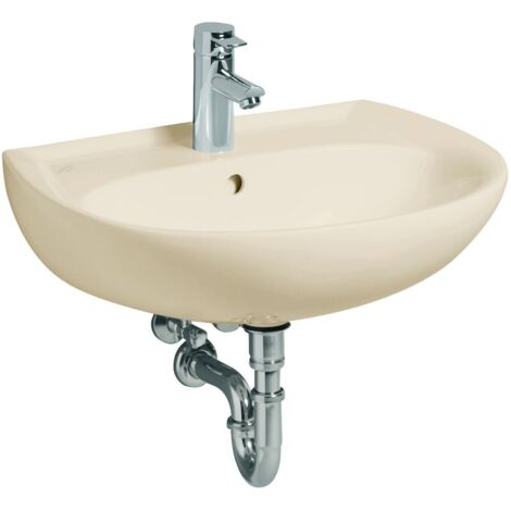 Lavabo Geberit RENOVA 600x490mm con pergame HL con troppopieno