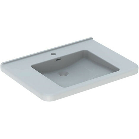 Lavabo Geberit RENOVA COMFORT SQUARE 750x550mm unterfahrbar we