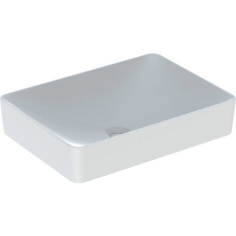 Lavabo Geberit VariForm Countertop rectangular, 550x400mm, sin