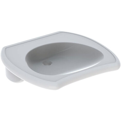 Lavabo Geberit VITALIS 650x600mm sans trop plein blanc KT