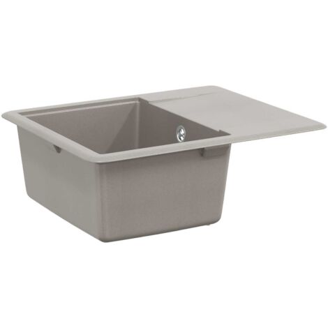 Lavabo Gris 560 x 460 mm 80% Cuarzo y 20% Resina