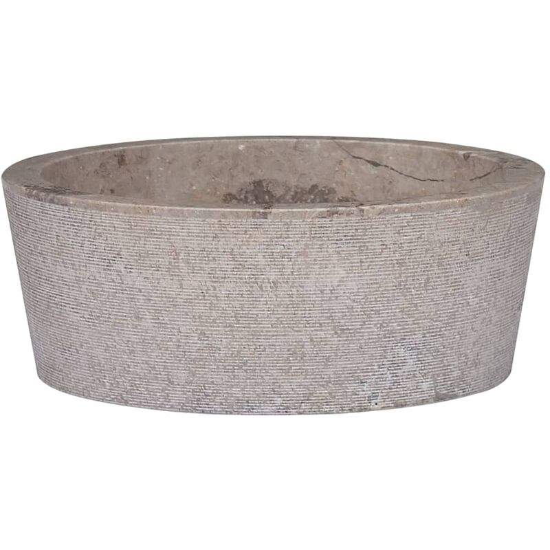 

Lavabo gris mármol Ø40x15 cm