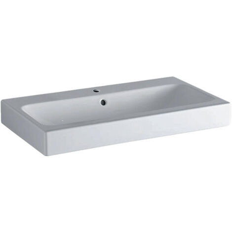 Lavabo iCon 750x485mm avec trou pour robinet blanc KT