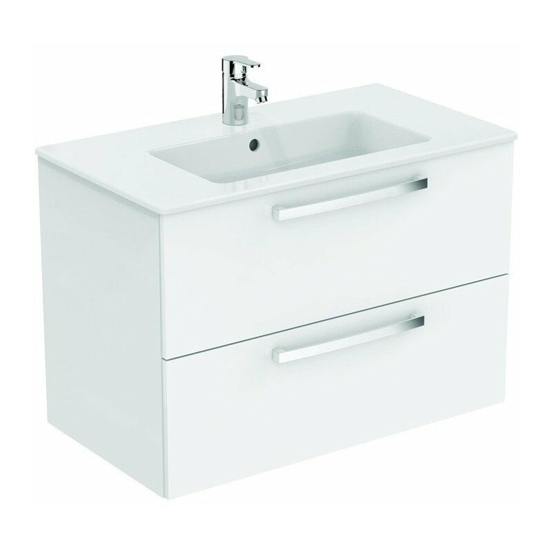 

Lavabo IDS / mueble EUROVIT 815x450x565mm blanco brillo (Pack de 4)