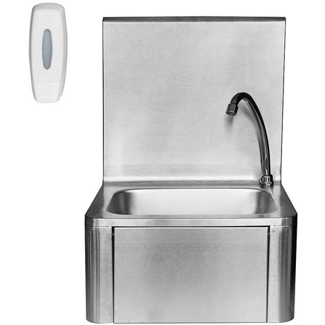 Lavabi In Acciaio Bagno.Lavabo In Acciaio Inox Lavabo A Parete 10003788