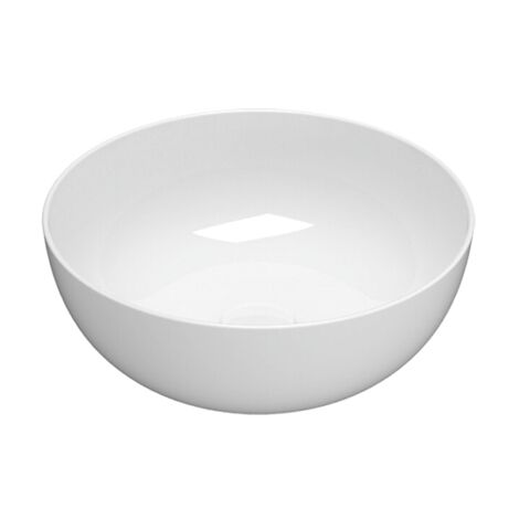 Lavabo in ceramica Ø 42 cm Globo T-EDGE Le Ciotole B6T42BI  Bianco - Ceramica