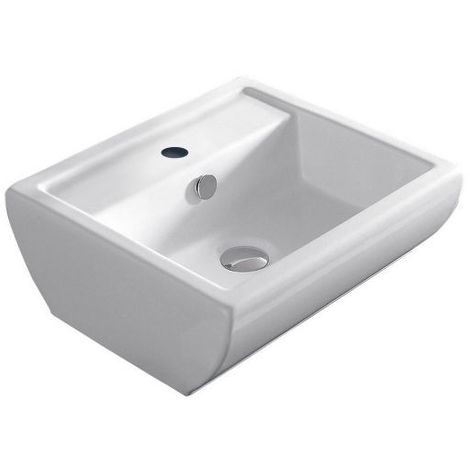 Lavabo Da Incasso Ceramica Althea.Lavabo In Ceramica Uka Cm 39 7x45 Althea 185 La18