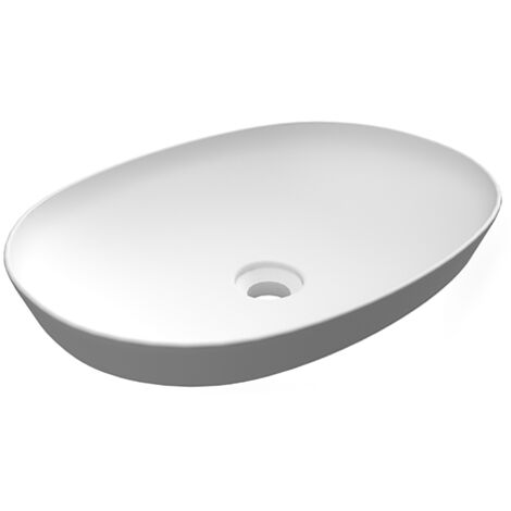 Lavabo incasso ovale Rak Ceramics Bianco