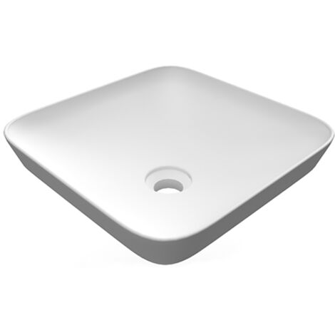 Lavabo incasso quadrato Rak Ceramics Bianco