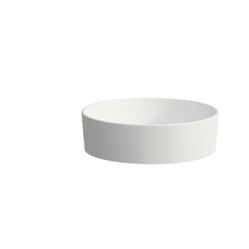 

Lavabo Kartell, sin agujero para grifo, sin rebosadero, 420x420x135, color: Nieve (blanco mate) - H8123317571121 - Laufen
