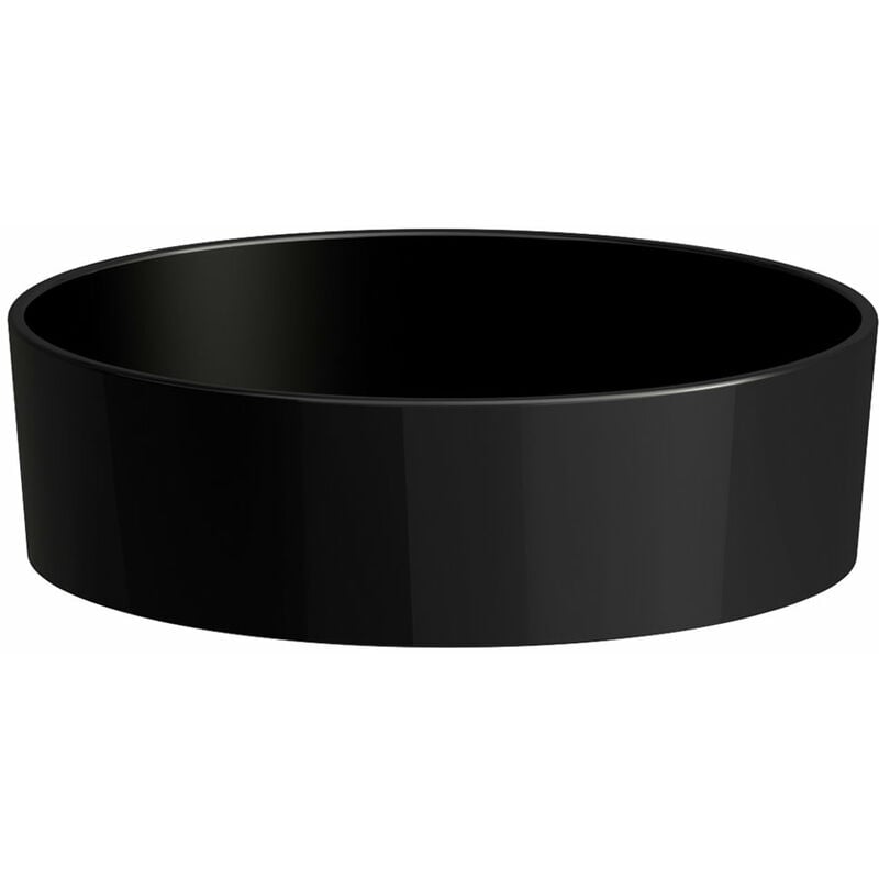 

Lavabo Kartell, sin agujero para grifo, sin rebosadero, 420x420x135, color: Negro brillante - H8123310201121 - Laufen