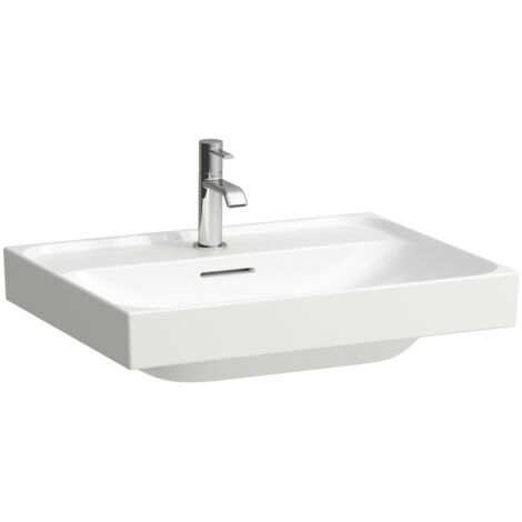 Lavabo LAUFEN Meda, encastrable, 600x460mm, 1 agujero para grifo,