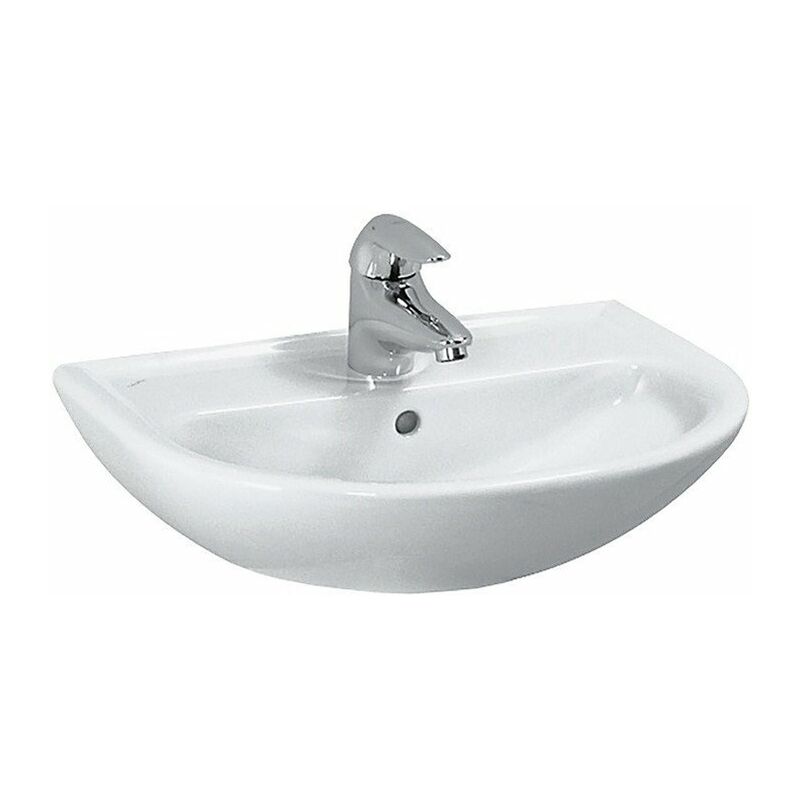 

Lavabo PRO B con rebosadero, 1 orificio para grifería diseño 450 x 330 mm, beige Bahama - Laufen