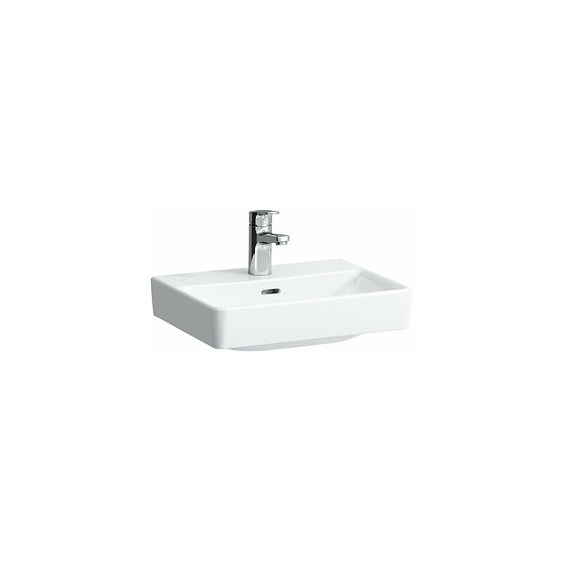 

Lavabo PRO S, 1 agujero para grifo, sin rebosadero, 450x340, blanco, color: Blanco - H8159610001561 - Laufen