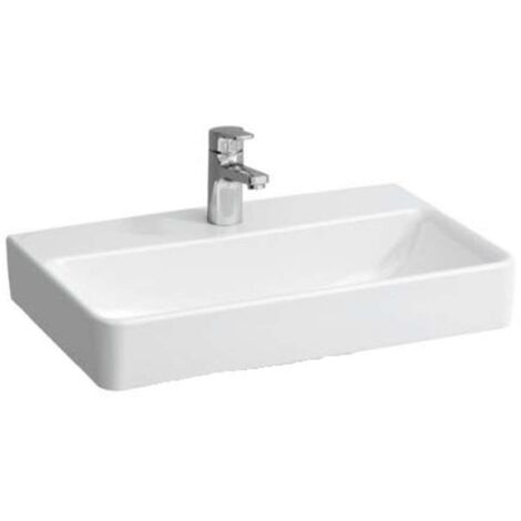 Lavabo LAUFEN PRO S, 600 x 380 mm, compatto senza troppopieno, 1 foro, bianco LAUFEN